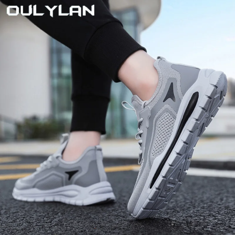 

Oulylan Leisure Mesh Breathable Sports Shoes Outdoor Lightweight Spring Men Sneakers Anti-slip Durable Comfort Running Footwear