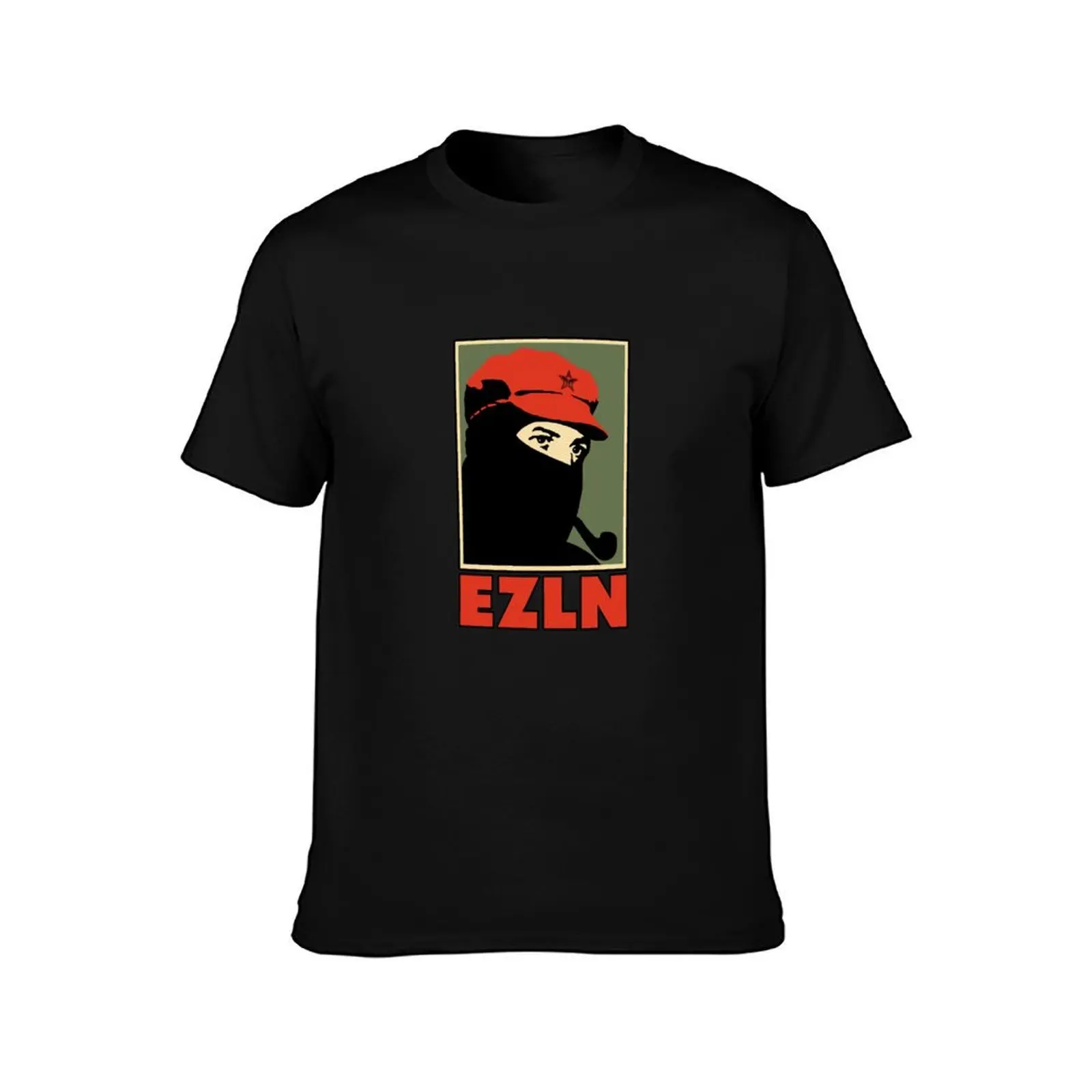 Subcomandante Marcos en EZLN T-Shirt oversized t-shirt zomer tops anime figuren shirts grafische tee mannen