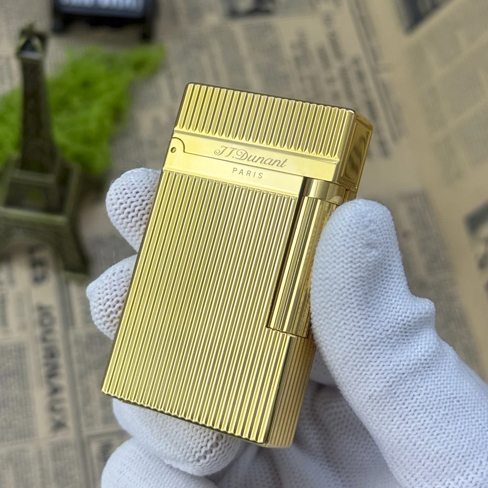 Men Accessories Drawing - Vertical Strip Ping Sound Butane Lighter,