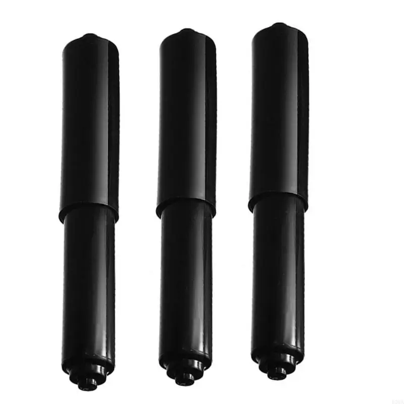 (Pack of 3) Bathroom Paper Holder Roller Space Saving and Reliable Telescopic Rollers Replacement Durable and Convenient 