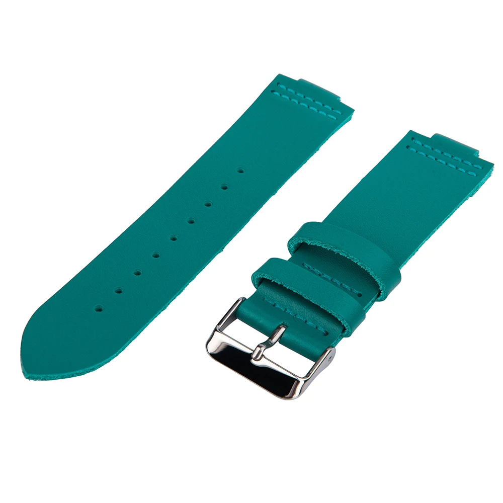 BOBO BIRD Silicone Watchbands 12 16 20 22mm Leather Watch Strap Stainless Steel Buckle Customized