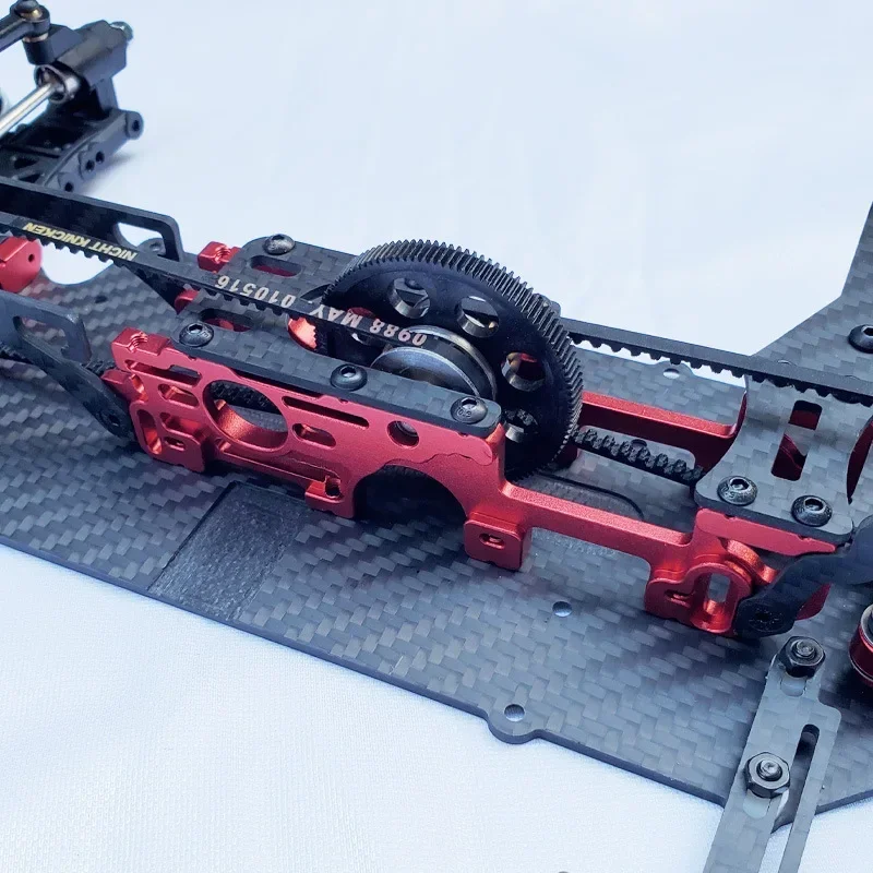 RC รถบนแผนที่รถกรอบ 260mm ฐานล้อ 4WD 4WD ขับรถระบบสําหรับ 1/10 Racing รถอะไหล่อัพเกรดอุปกรณ์เสริม