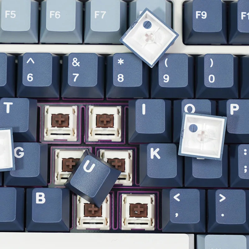 キーキャップ-174-キー-2-色射出成形-gmk-オリジナルの非常にミニマルな-pbt-素材のメカニカル-キーボード-キーキャップのフルセット
