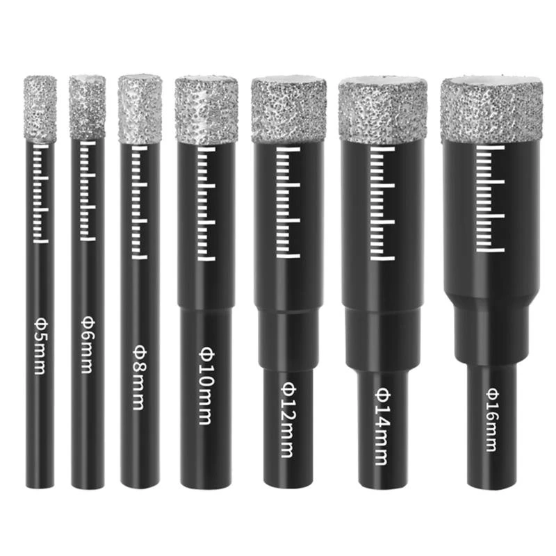 652F Diamenty Brazowane suche wiertnice Diamenty Diamenty Bit Bit