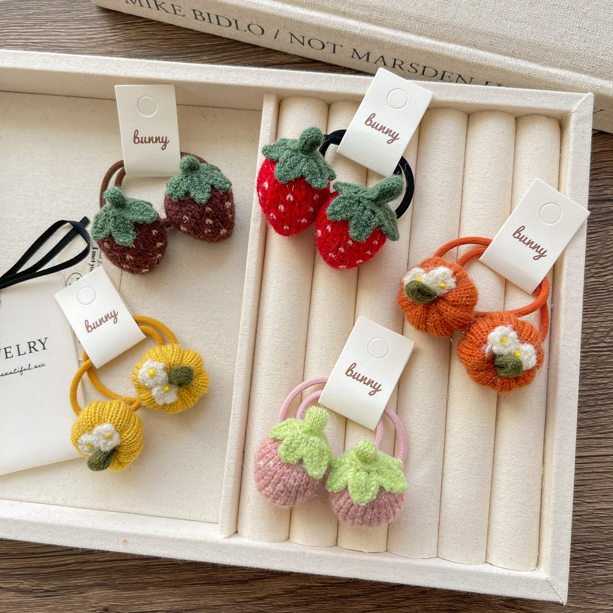 cute-versatile-sweet-cartoon-wool-strawberry-little-girl-hair-band-hair-accessories