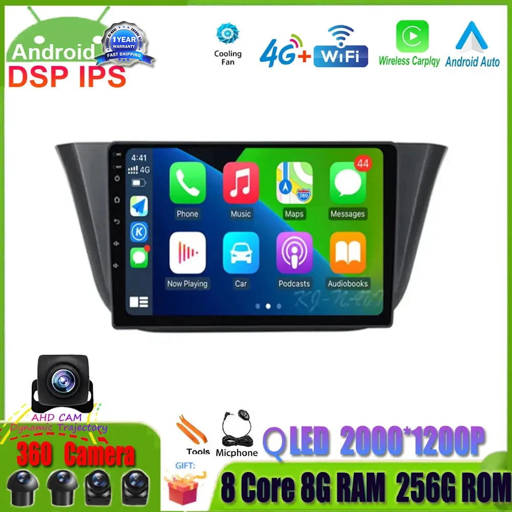 

9 Inch Android 14 BT 4G Lte DSP DVR For Iveco Daily 2014+ Car Radio Video GPS Navigation Stereo No 2Din 2 Din DVD