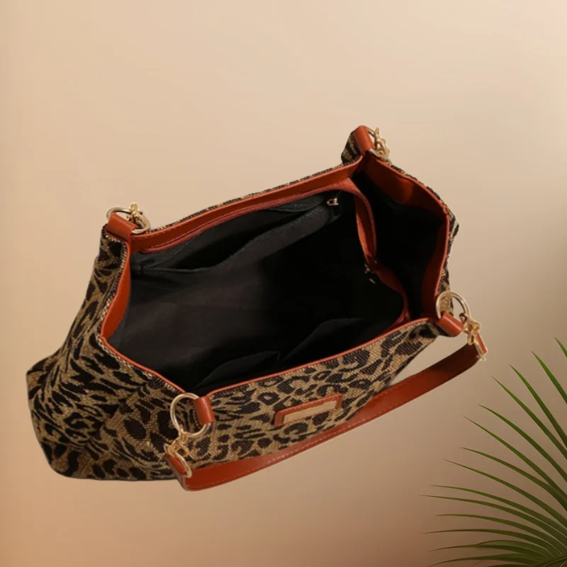 Imagem -06 - Cfun Ya-leopard Bolsa para Mulheres Bolsa de Ombro de Grande Capacidade Múmia Bolsa Feminina Bolsas de Compras Design Original