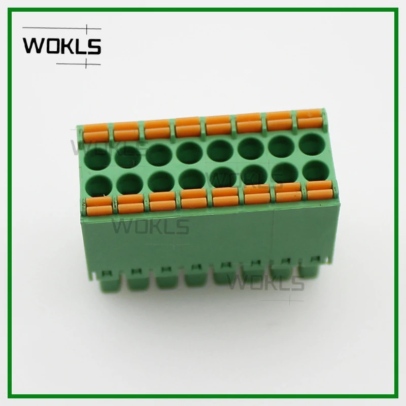 15EDGKNH 3.5  DOUBLE-ROW TOOL-FREE STRAIGHT IN CONNECTORS QUICK TERMINAL BLOCKS