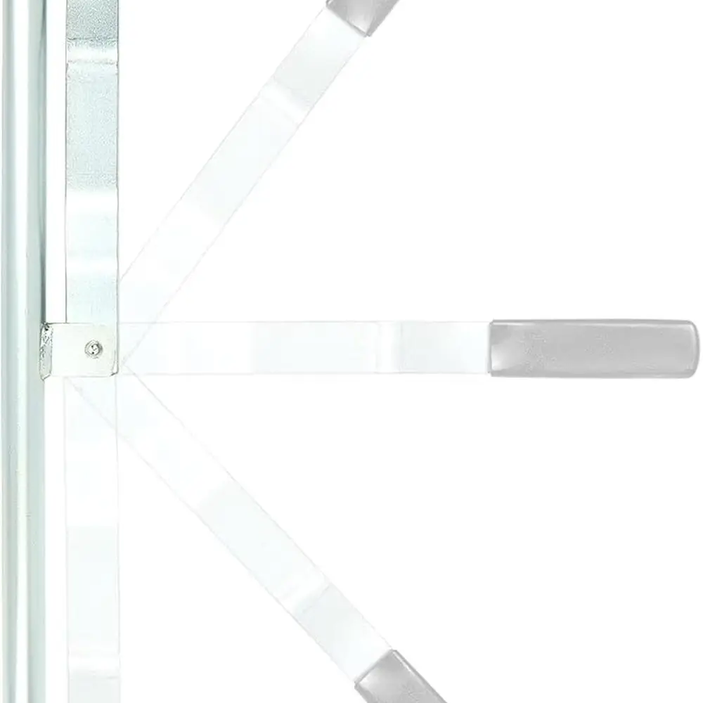 قفل قضيب كامة مقطورة البضائع، 2 حزمة مزلاج باب مقطورة 55 بوصة، مطلي بالزنك، منحدر قابل للطي وباب RV قابل للطي للأسفل، مفصل واحد #5