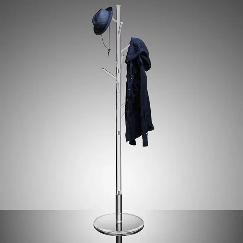 Tree decoration acrylic furniture sturdy independent bag rack floor-to-ceiling transparent acrylic hanger