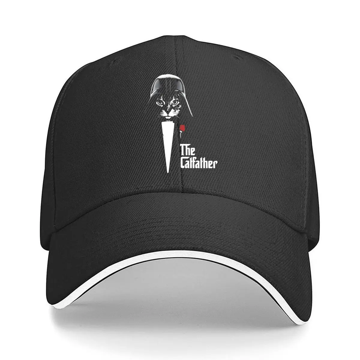 

Catfather Bold Symbol Movie Art Print Sandwich Baseball Cap