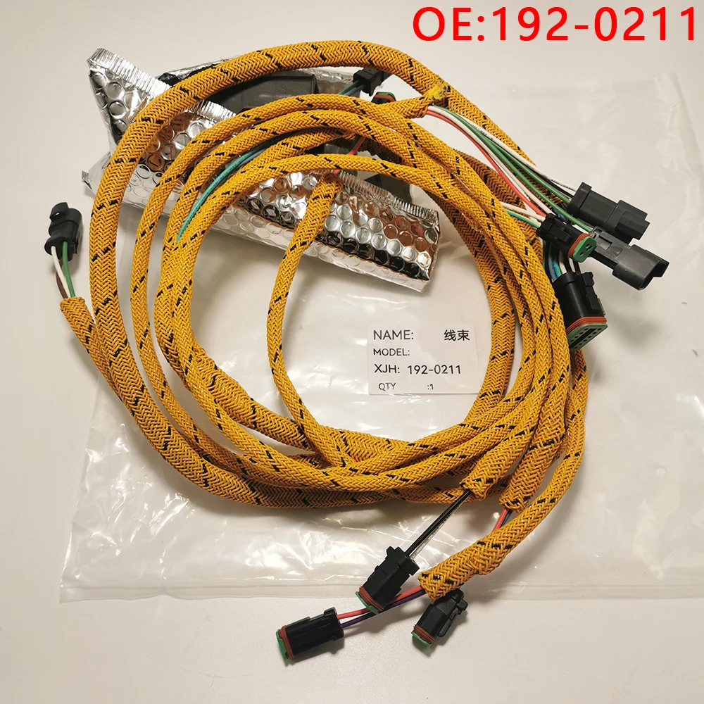 

For 192-0211 Voor Caterpillar 320 Excavator C15 Engine 192-0211 Wiring Harness Chassis Wiring Harness Cab Wiring