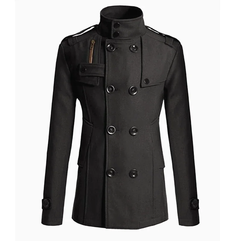 

MRMT 2025 Brand New Men's Wool Overcoat for Male Long Suit Men Woolen Windbreaker Man Woollen Coat Outer Casual Wear Clothing