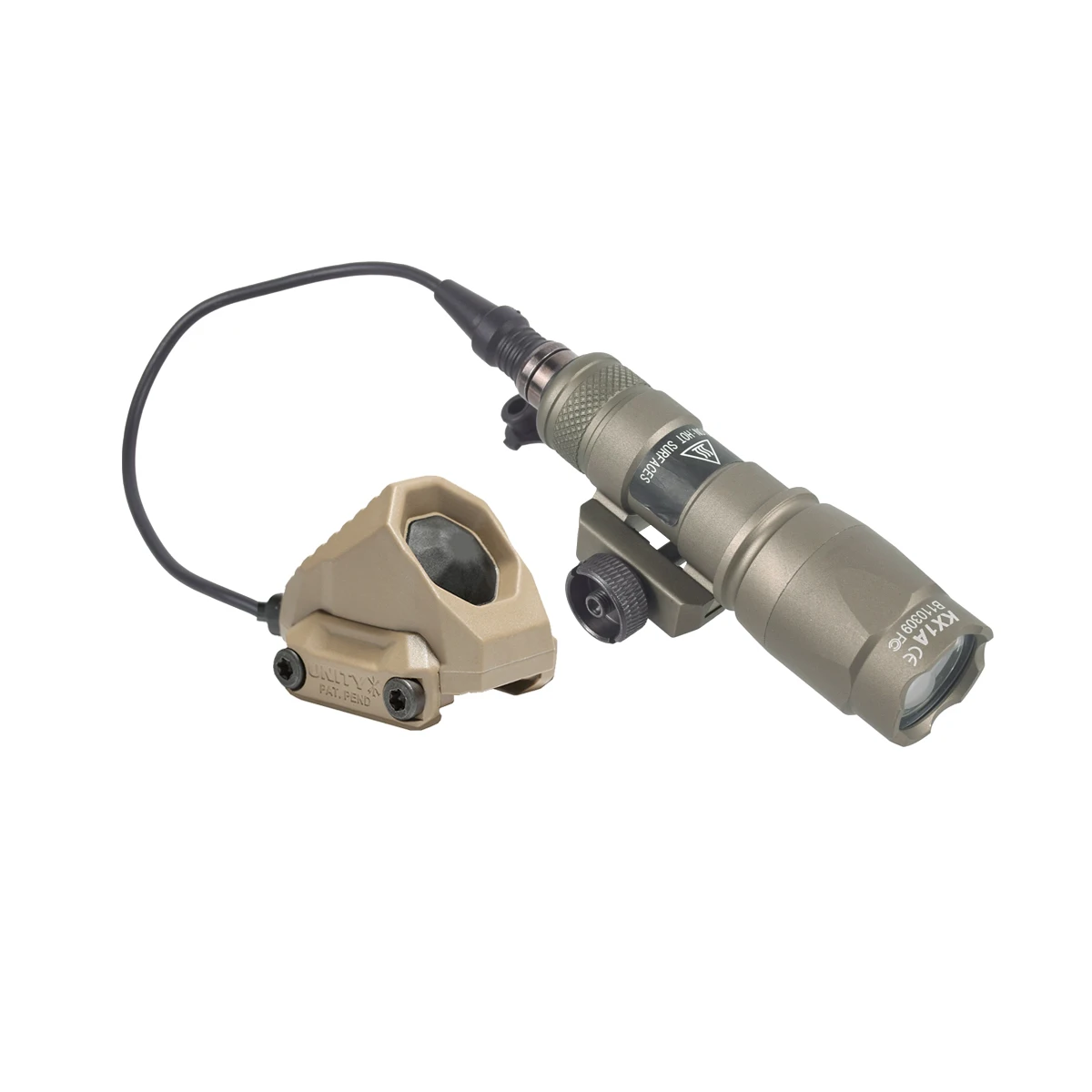 Surefire M600C M600 M300 taktyczna latarka zwiadowcza AR15 latarka do broni z UNITY AXON SL zdalny przełącznik ciśnieniowy Modbutton