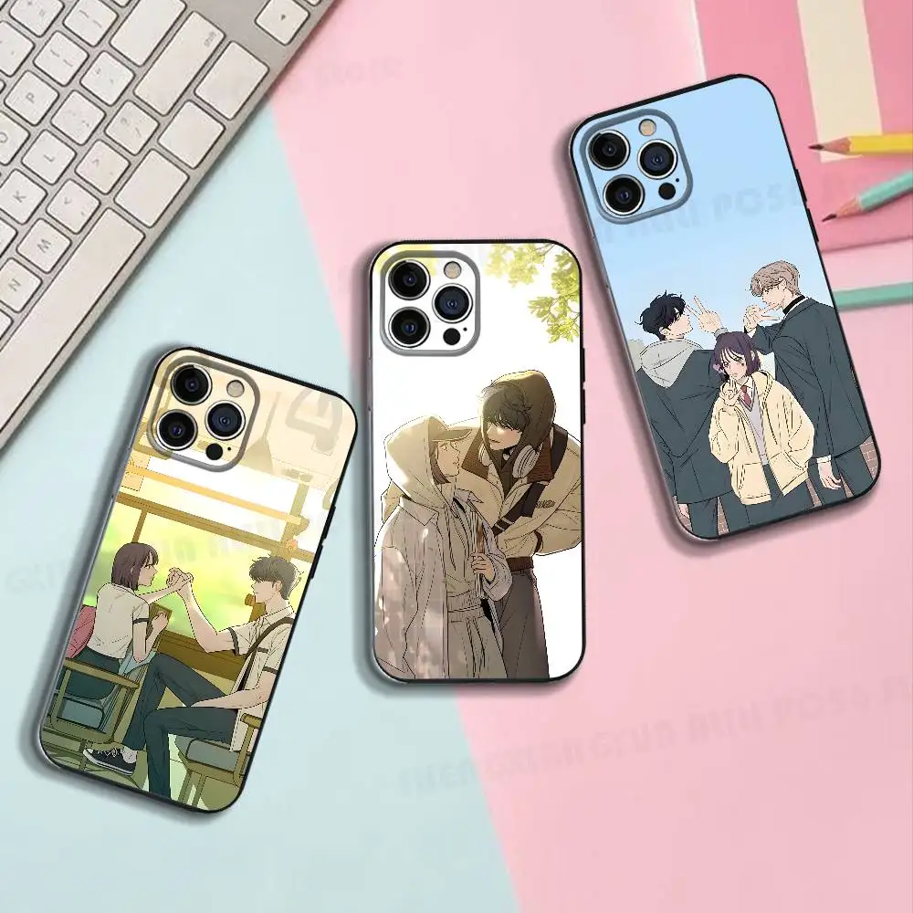 

Operations T-True Loves Black Matte Phone Case For IPhone 17,16,15,14,13,12,13,12 Pro Max Plus XS Silicone Soft Back Cover