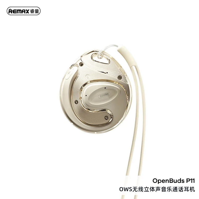 REMAX OWS sopra l'orecchio ENC auricolari Bluetooth wireless per musica stereo con cancellazione del rumore OpenBuds P11