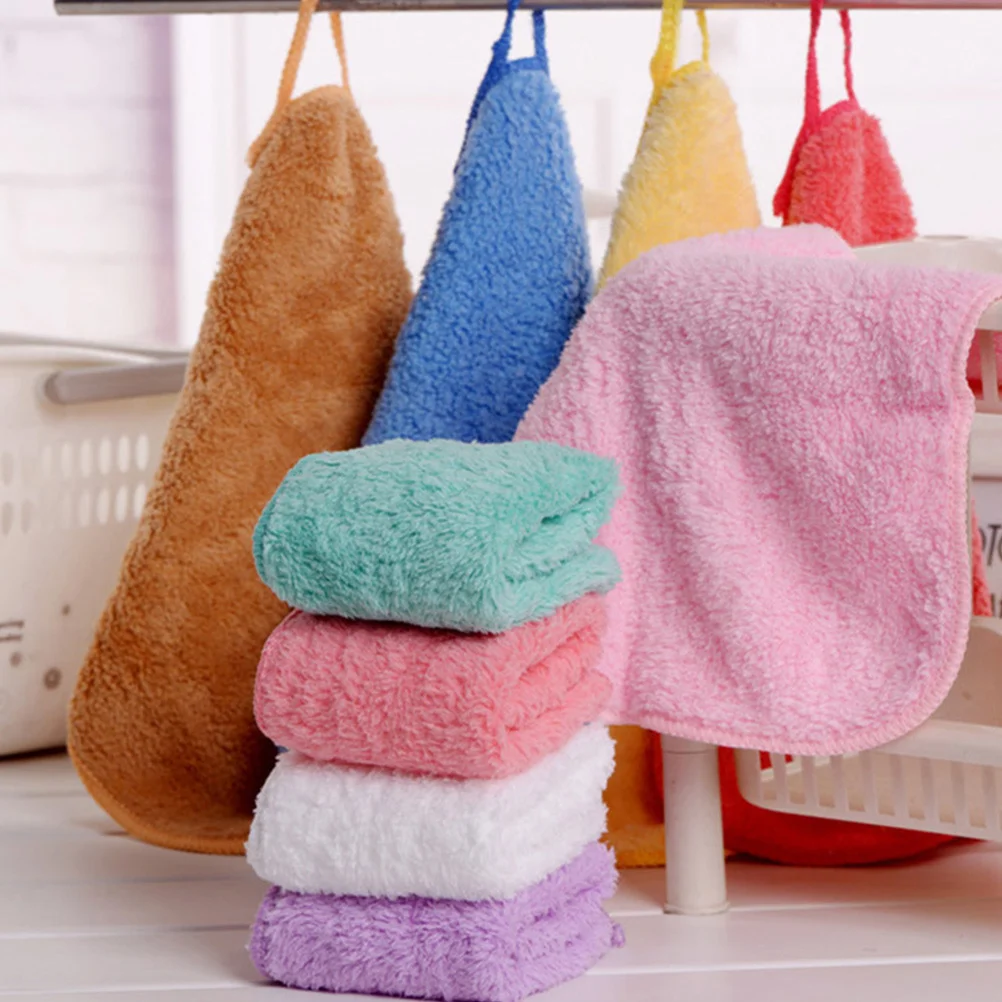 

8 шт., набор детских полотенец, полотенца для лица со слюной, впитывающая толстая ткань для ухода за новорожденными, можно стирать в машине, не выцветает, безопасно для деликатного использования