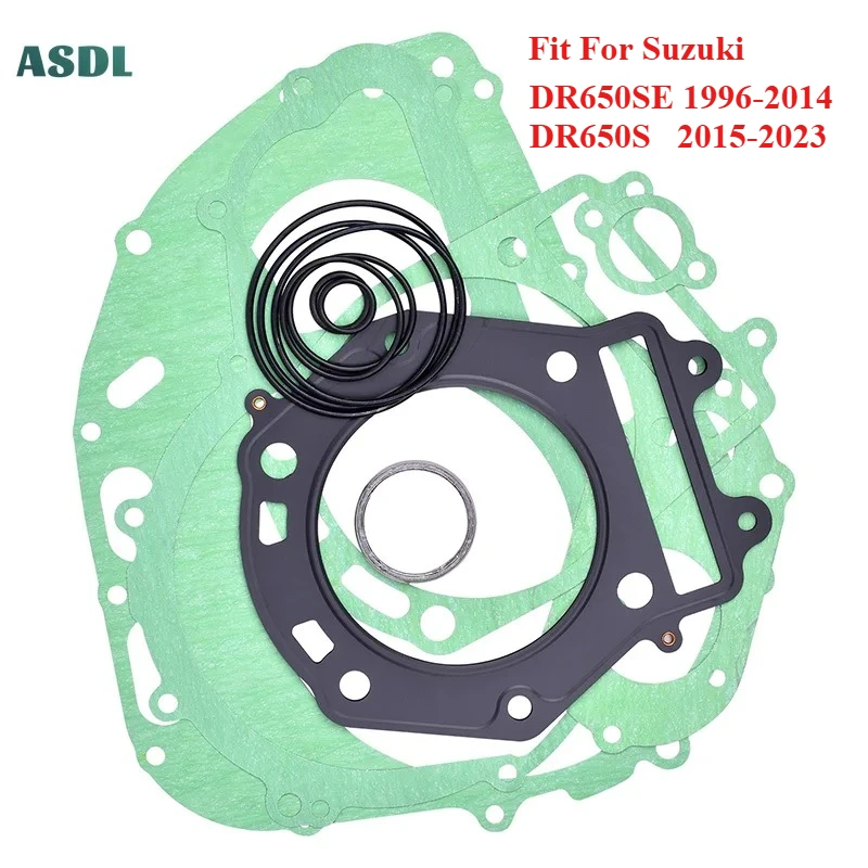 Full Cylinder Head Overhaul Gasket Mat Pad for Suzuki DR650SE 1996-2023 DR 650 SE DR650 SE 11141-32E00 11241-04F20 11482-32E00