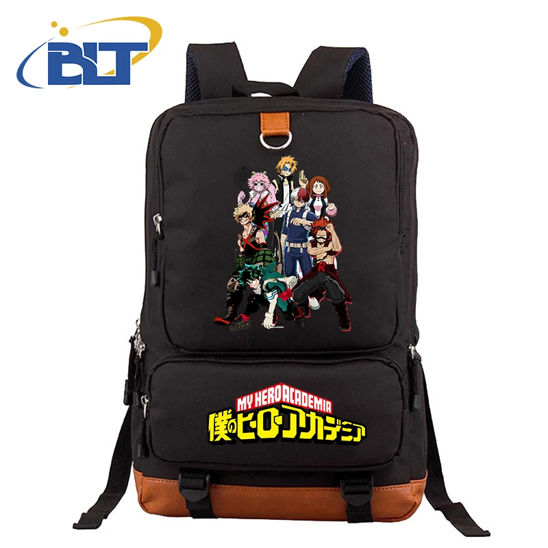 

My Hero Academia Anime Backpack Casual Student Schoolbag Outdoor Travel Bag Kids Back to School Gift