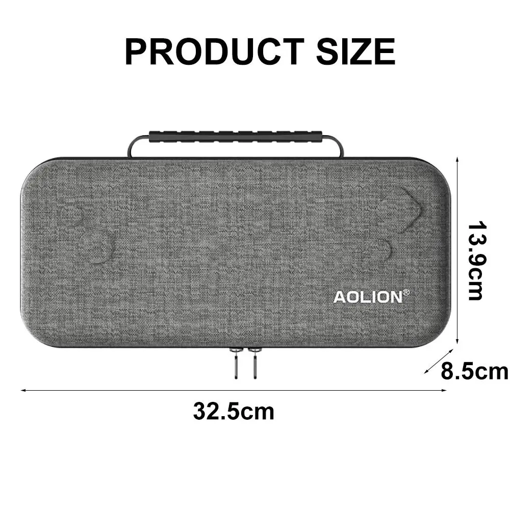 for Asus ROG Ally Storage Bag EVA Carrying Case Hard Handheld Console Cover Portable Screen Protector Game Accessories Organizer