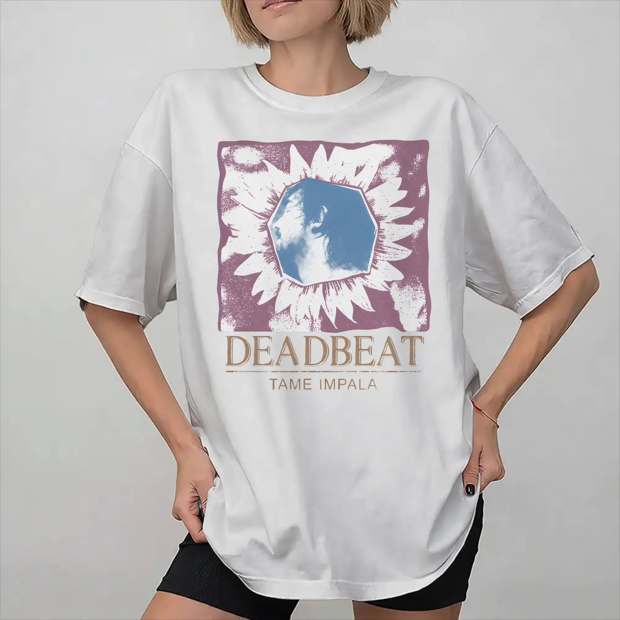 Tame Impala Deadbeat Tour 2026 Tee Shirt for Men Women New Arrival T Shirts  100% Cotton Clothes
