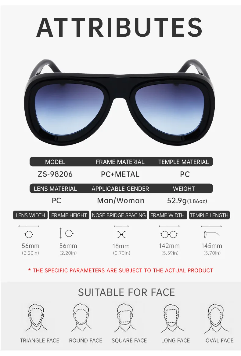 Ovale Rahmen Punk Sonnenbrille Männer 2024 Luxusmarke Designer Vintage Steampunk Sonnenbrille für männliche Schild Brille Brille uv400 – Detail 13