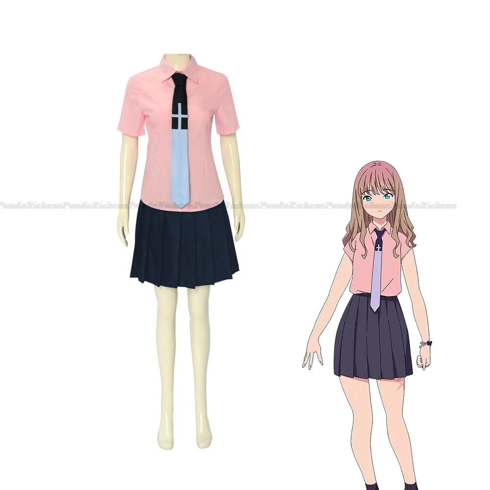 

Hibiki Yuta Minami Yume Cosplay Costume Clothes Uniform Cosplay Halloween Party Woman Man School Uniform