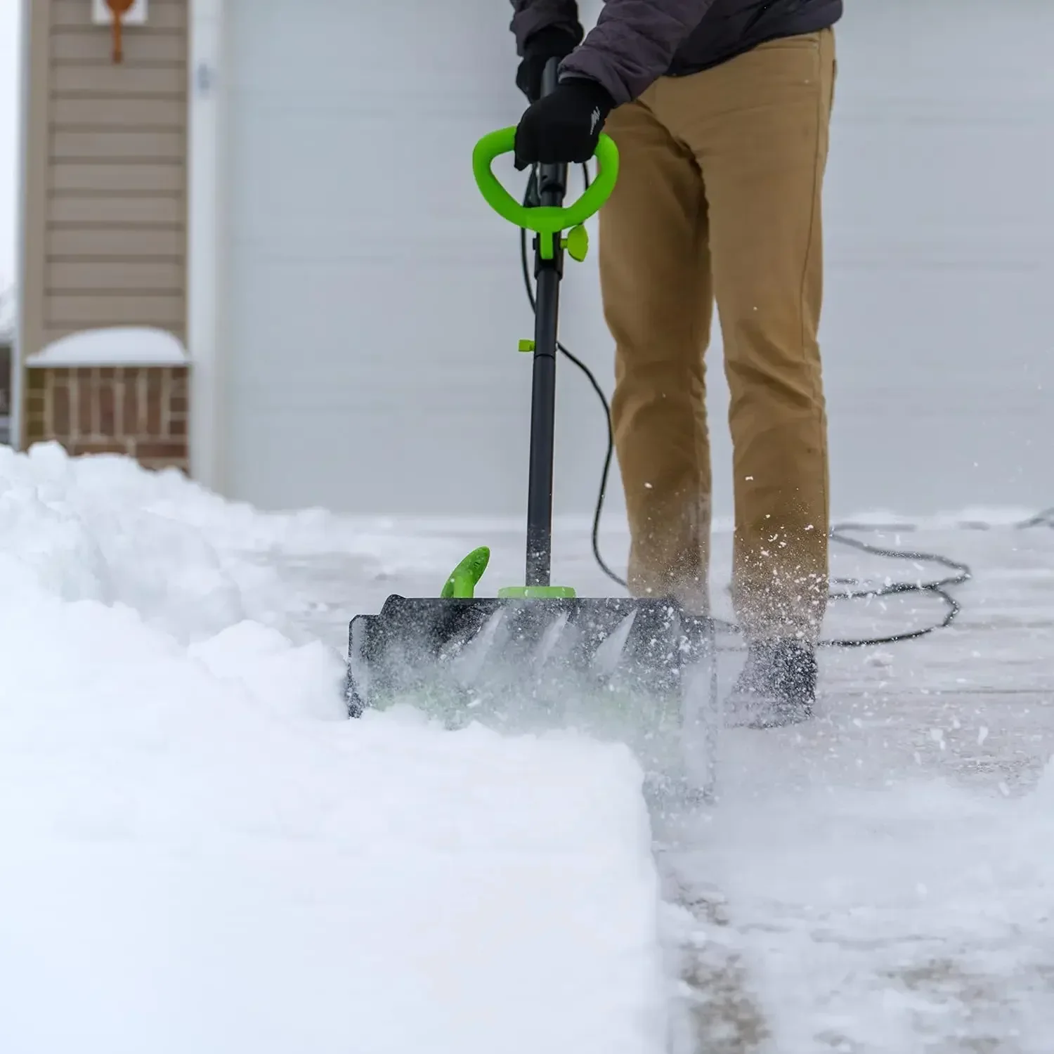 Earthwise Electric Corded 12Amp Snow Shovel,16