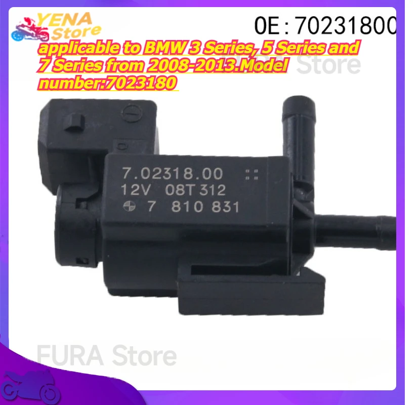 

The engine variable valve timing (VVT) is applicable to BMW 3 Series, 5 Series and 7 Series from 2008-2013.Model number:7023180