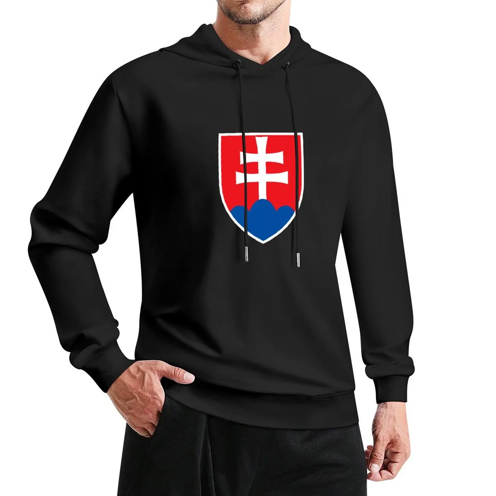 Slovakia Coat of Arms Pullover Hoodie autumn jacket men anime clothing korean clothes new in hoodies & sweat-shirt