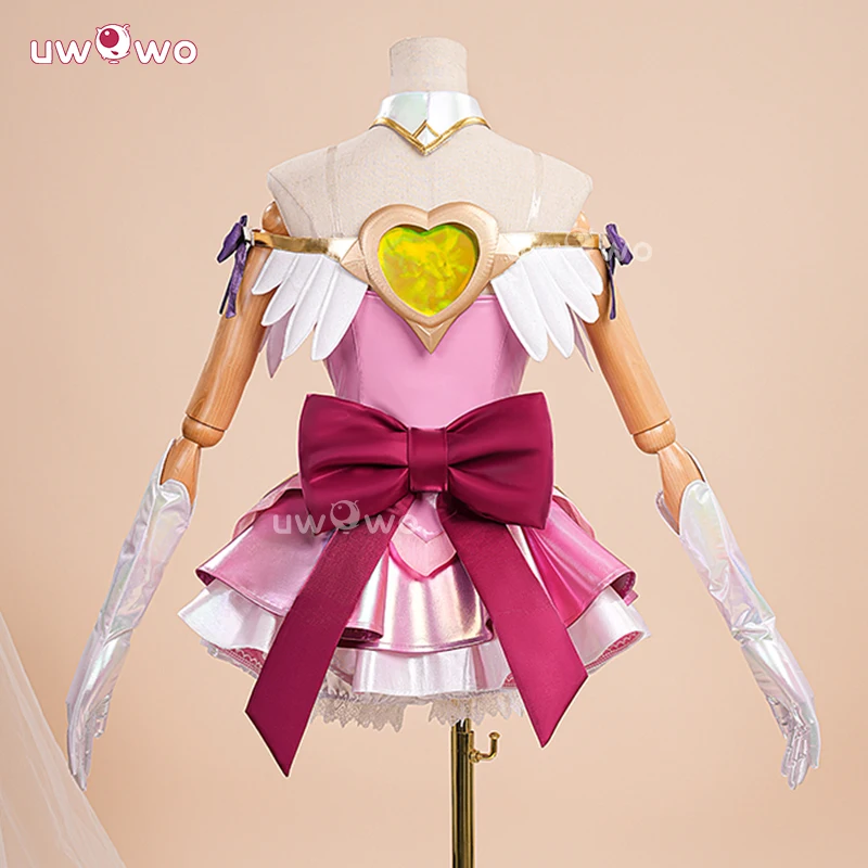 UWOWO Collab Series: Juno Cosplay Game Juno Magical Girls Cosplay disfraz cuero ver. Vestido Cosplay Disfraces de Halloween