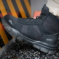 Work Boots Indestructible Safety Shoes Men Steel Toe Shoes Puncture-Proof Sneakers Women Non Slip Work Shoes Male Tactical Boots 4