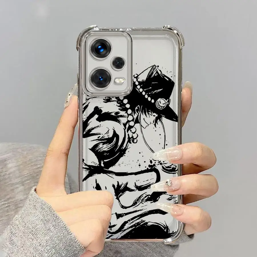 Etui na telefon z motywem anime One Piece, Luffy i Ace, do Redmi Note 9S 11 12 13 10s 14 Pro Plus 10 Lite 11s, miękki pokrowiec.