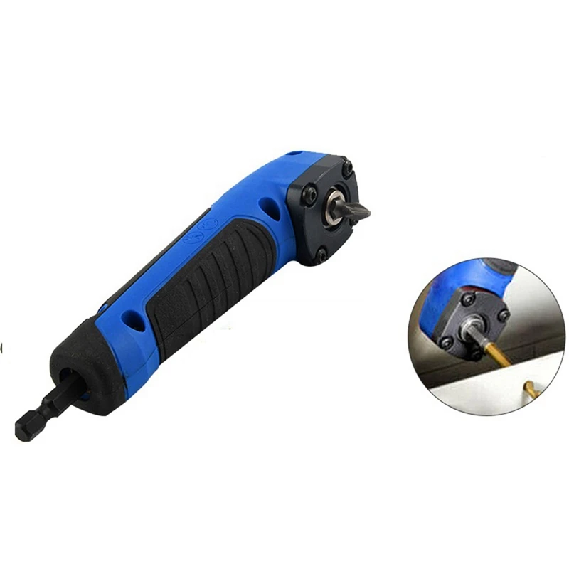 1 PCS Electric Screwdriver Turning Tool Plastic+Metal Multifunctional Powerful Corner Tool Accessories 90-Degree Drill Adapter