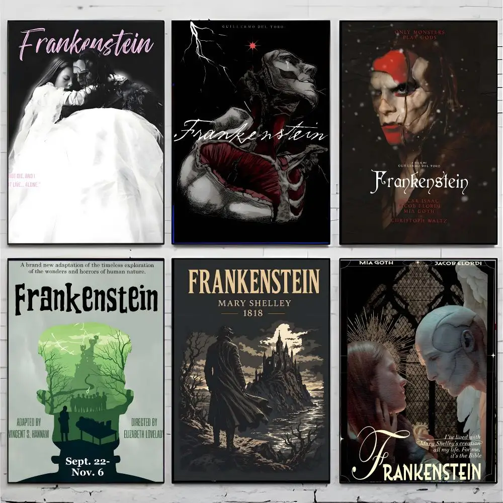 Gothic Movie F-frankenstein Poster Premium Decor Art & Gift for Household Lounge Home Ornaments