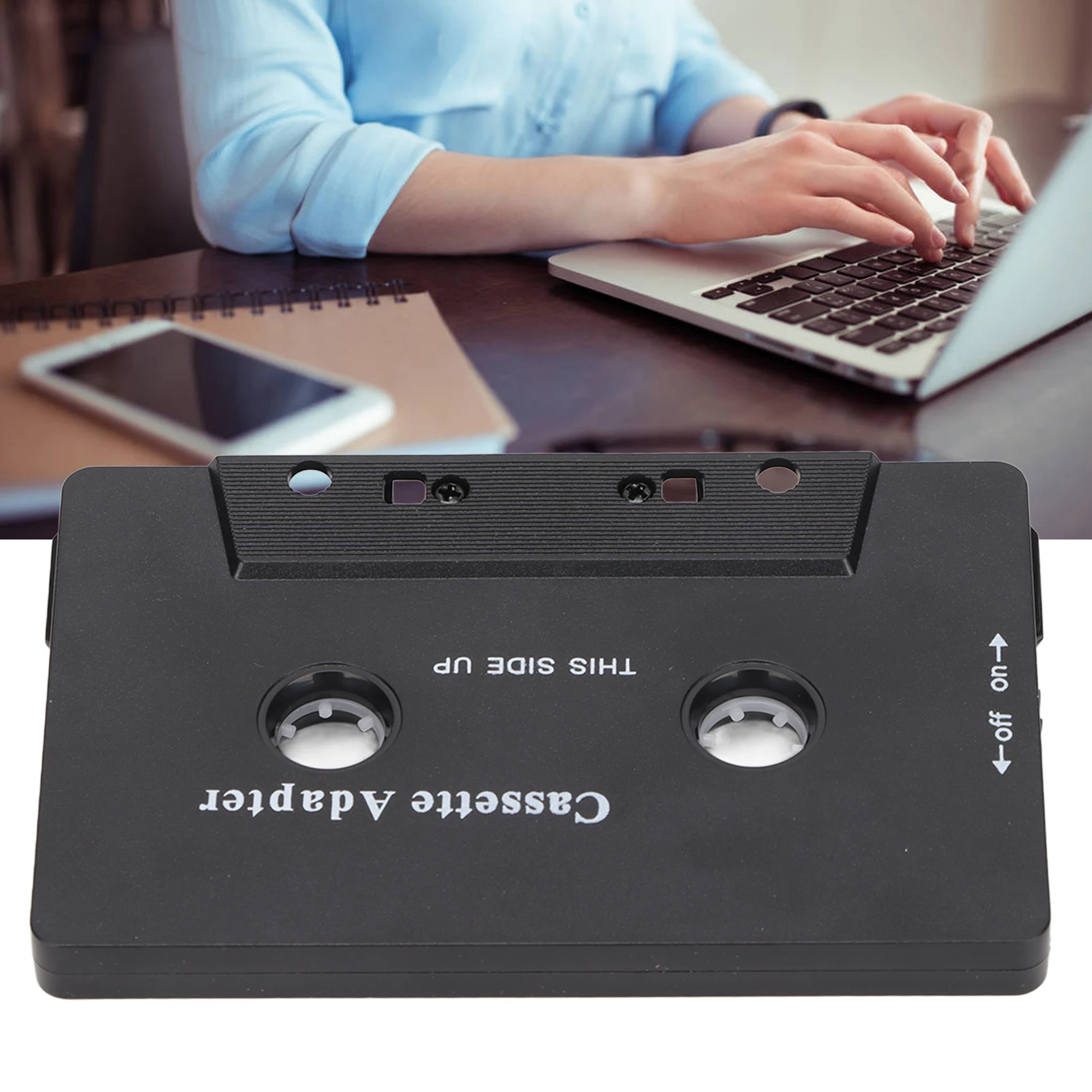 Bluetooth Cassette Adapter Ruisonderdrukking Stereo High Fidelity Tape Aux Ontvanger voor Auto Tablet Tape Aux Ontvanger