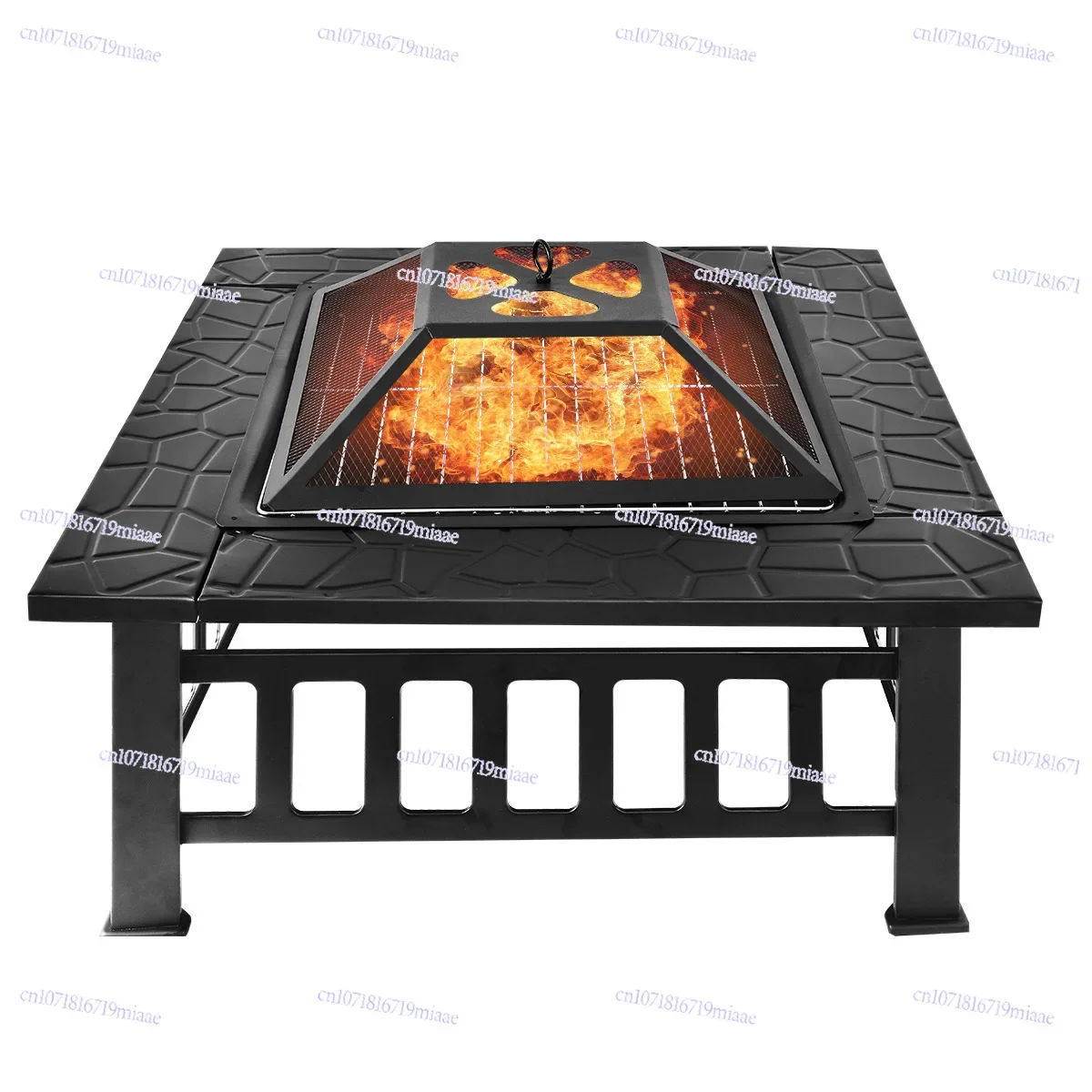 Barbecue Grill Household Villa Fireplace Courtyard Garden Indoor Heating Table Charcoal Barbecue Grill Heating Brazier Outdoor