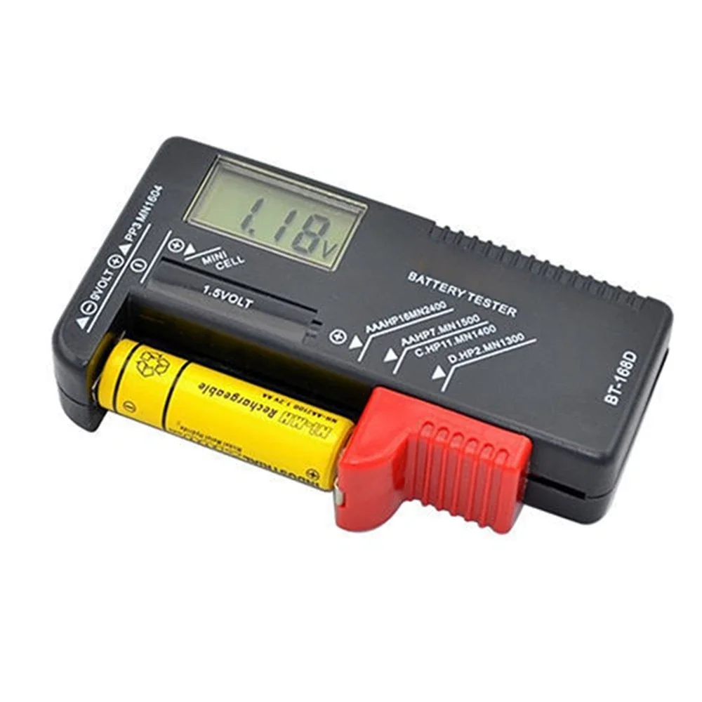 Imagem -04 - Digital Lithium Battery Capacidade Tester Checkered Load Analyzer Display Check Aaa aa Botão Célula Teste de Tensão Universal