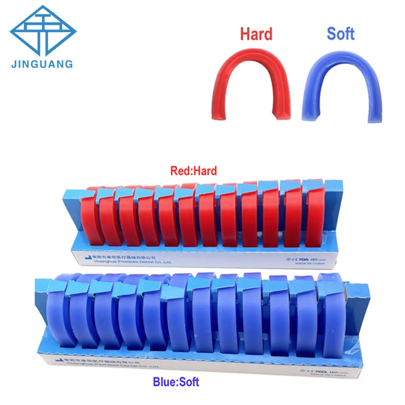 2boxes Dental Lab Material Occlusal Rim Model Base Plate Wax U Shape Hard and Soft Denture Casting Bite Block Dentistry Product