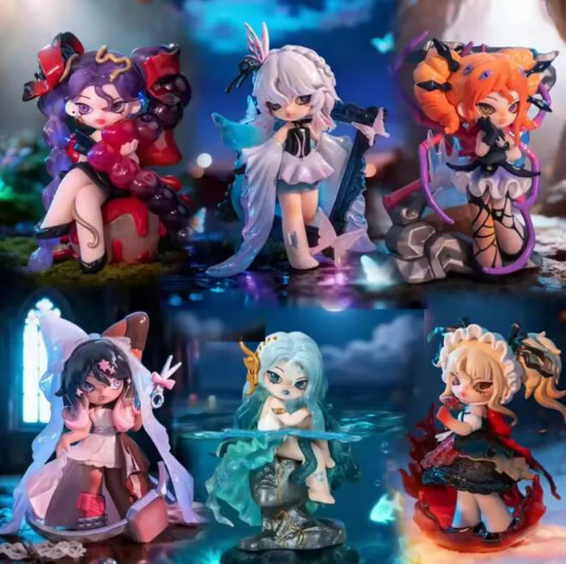 

Nono Sova Nightmare Lullaby Series слепая коробка игрушки Mystery Box игрушки милый экшн-фигурка аниме Kawaii модель подарок для девочек подарок