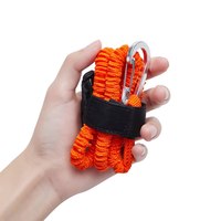 Kayak Paddle Leash Wear-resistant Kayak Canoe Stretchable Kayak Paddle Camping Tent Leash Adjustable Paddle Holder Tool Lanyard
