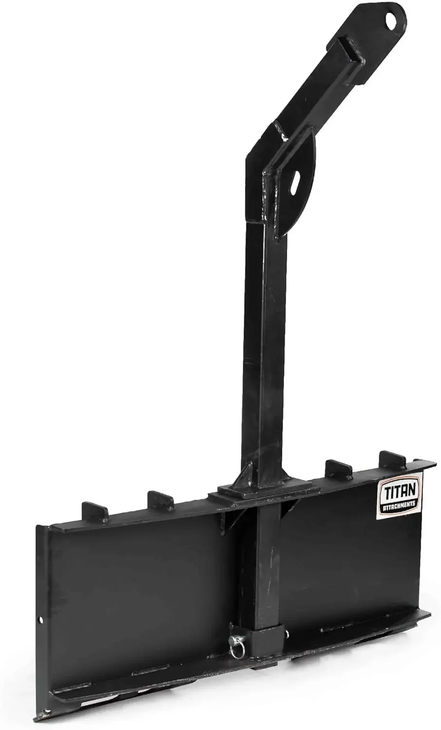 Titan Attachments 5 FT Tree Boom Attachment, Rated 3,500 LB, Skid Steer Quick Tach, Lift Pole Jib Hoist Crane