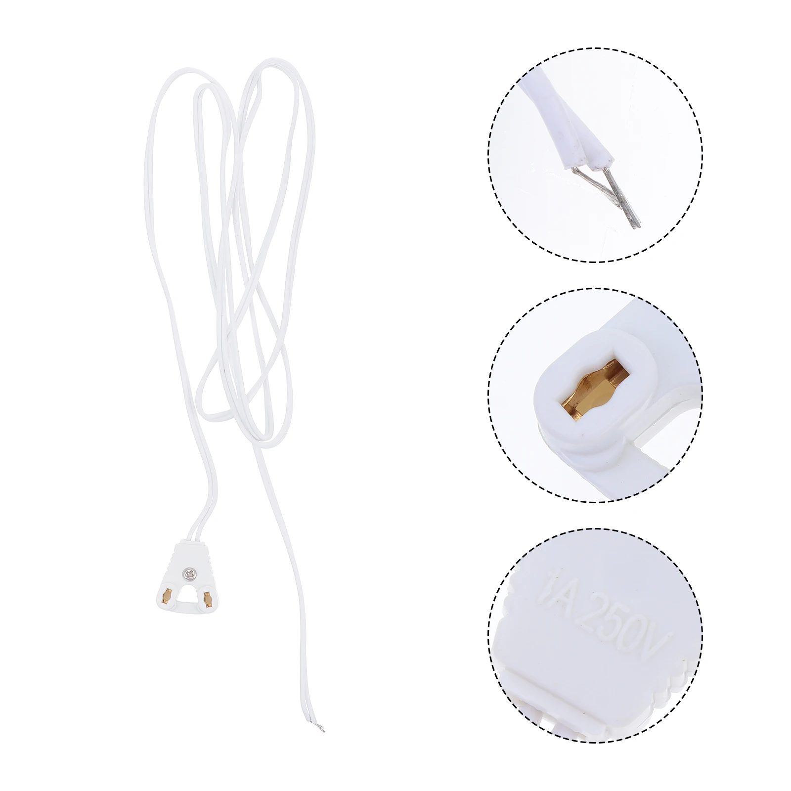 

10 Pcs Lamp Tube Connector Cables LED Light Connection Wire Durable Premium Material Fluorescent Lamps Lines