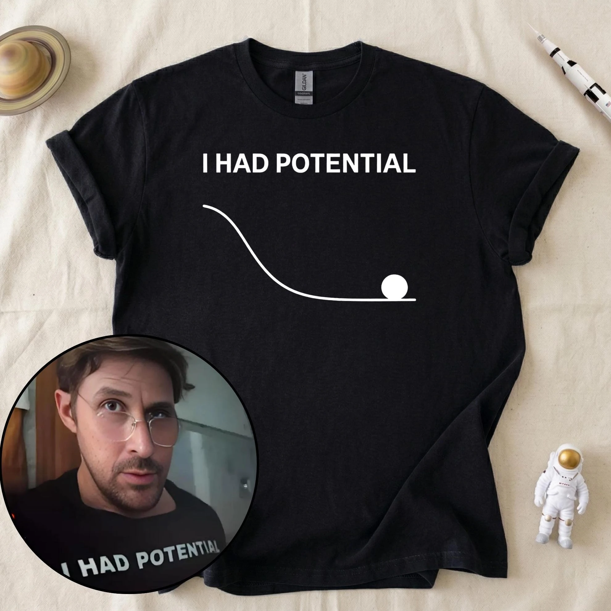 Dr Grace's I Had Potential Shirt, Project Hail Mary Tshirt, Jazz Hands, Fan T-shirt