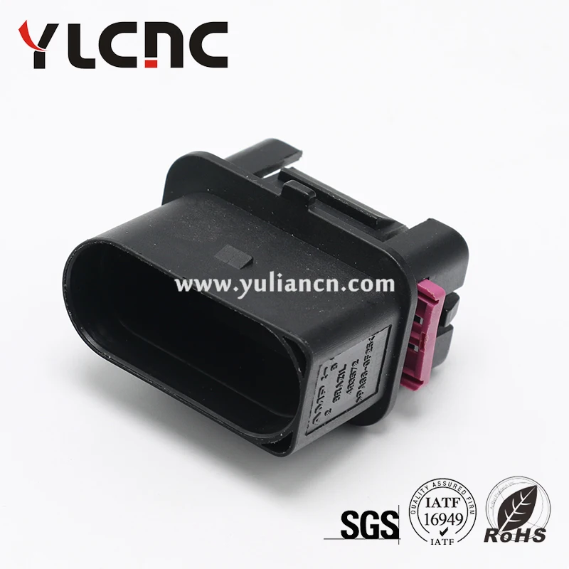 YLCNC 1Set 10Pin Automotive Lamp Holder Connector Plug OE Replacement for VW Headlight Tail Light Repair