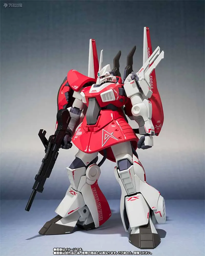 Oryginalny Bandai THE ROBOT SPIRITS Ka signature Amuro Ray's DIJEH Figurka Anime Model do Składania Zabawka Gundam