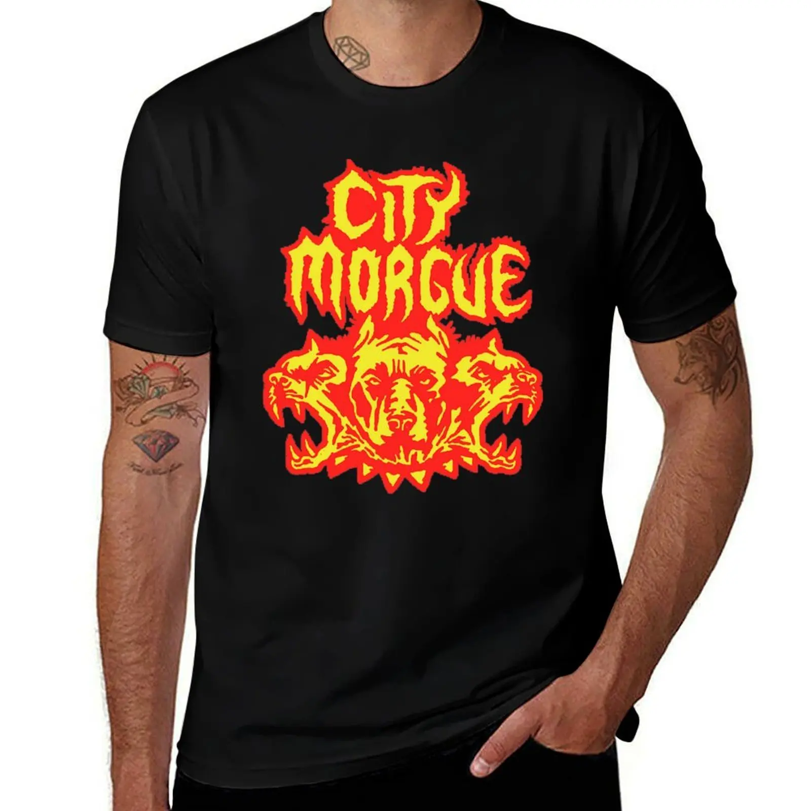 Fourcit Show City As Good As Morgue American Tour 2020 T-Shirt Halloween Casual T-Shirt