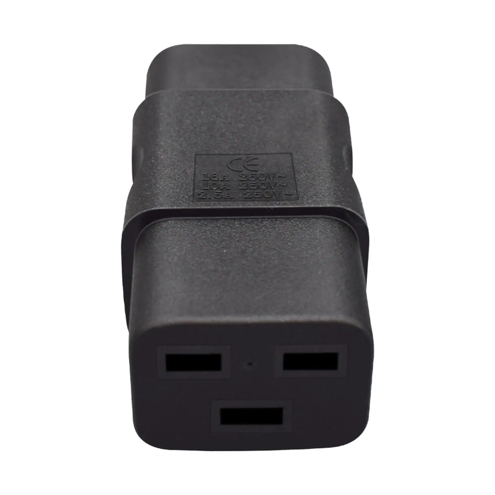 

IEC320 C14 to C19 Power Adapter PVC Connector for Pdu Ups Network Switches