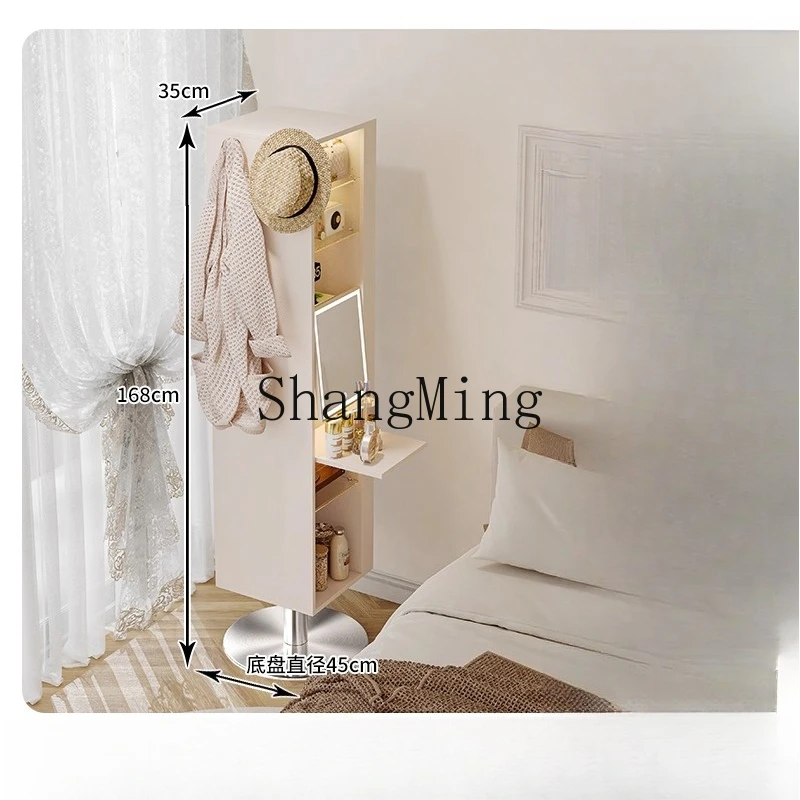 

ZYY simple dresser storage cabinet integrated small apartment master bedroom bedside multi-functional solid wood makeup table