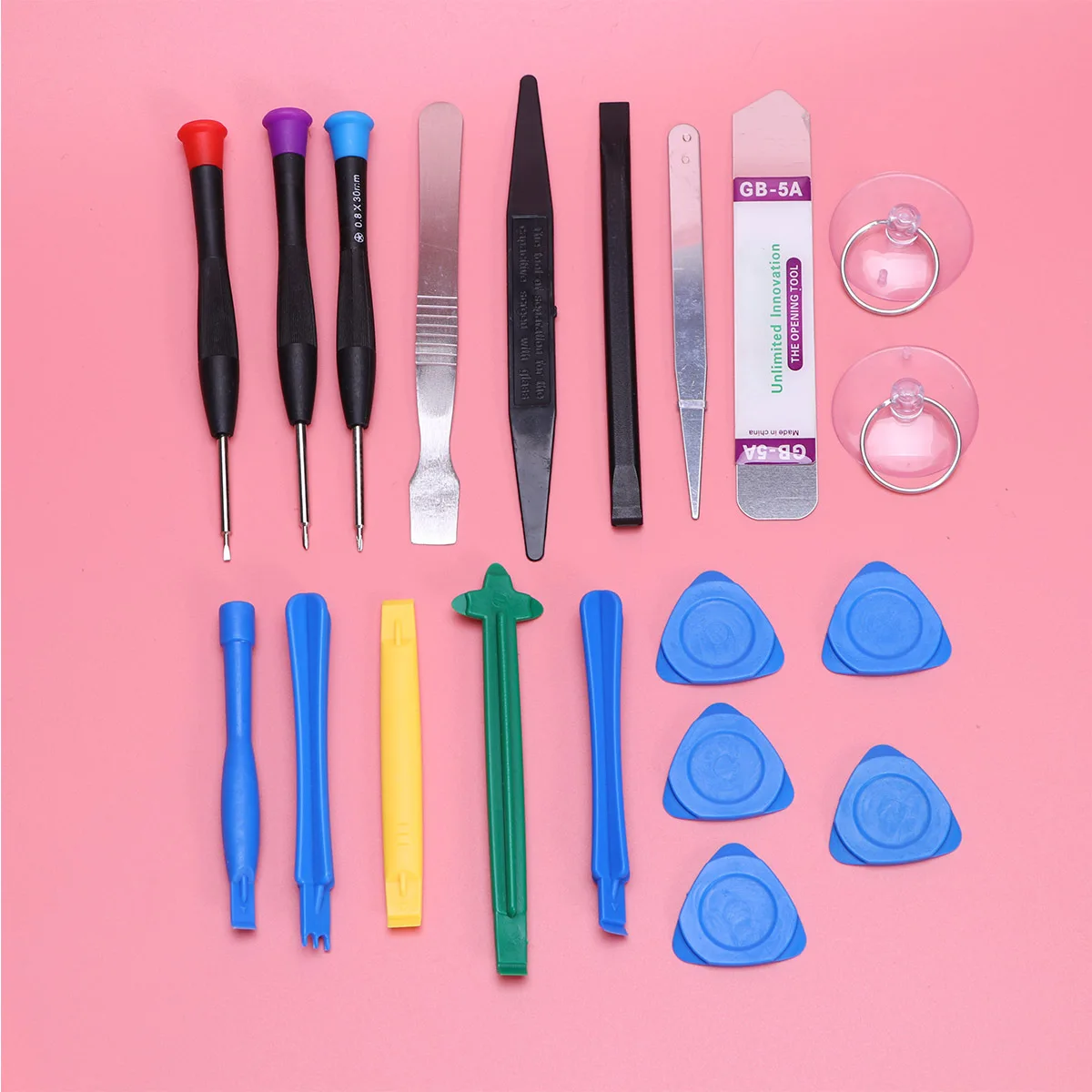 

20pcs Disassembly Tool Kit For Ergonomic Non-Slip Screwdriver Set Magnetic Tips Multi Functional Electronic